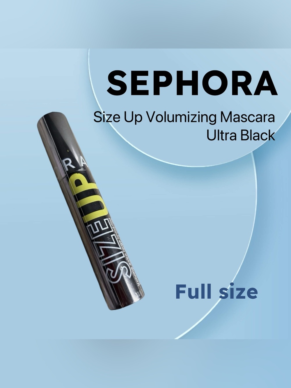 ⚡️🇫🇷🆕NIB SEPHORA |FULL| Ultra black Size Up Volumizing & Lengthening Mascara